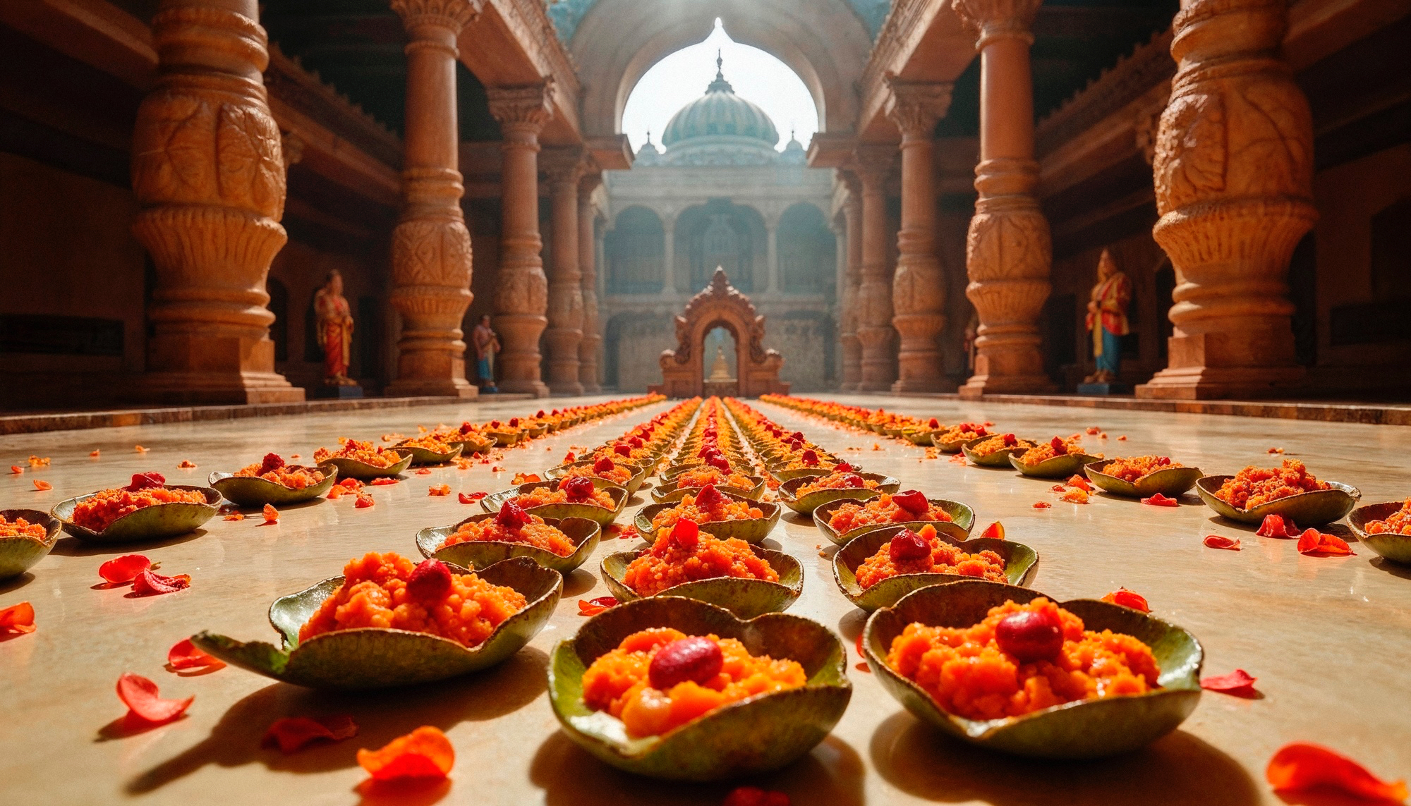 Sacred temple architecture showcasing India's spiritual heritage